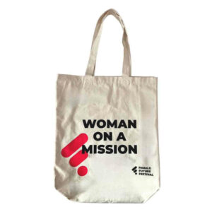 Shopper “Woman on a mission”